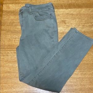 Chico’s Green Perfect Stretch Ankle Jeans Size 0